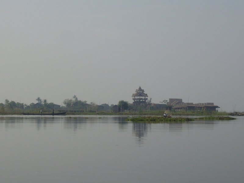 Some of the villages are built on land that is above see level, some are on stilts.